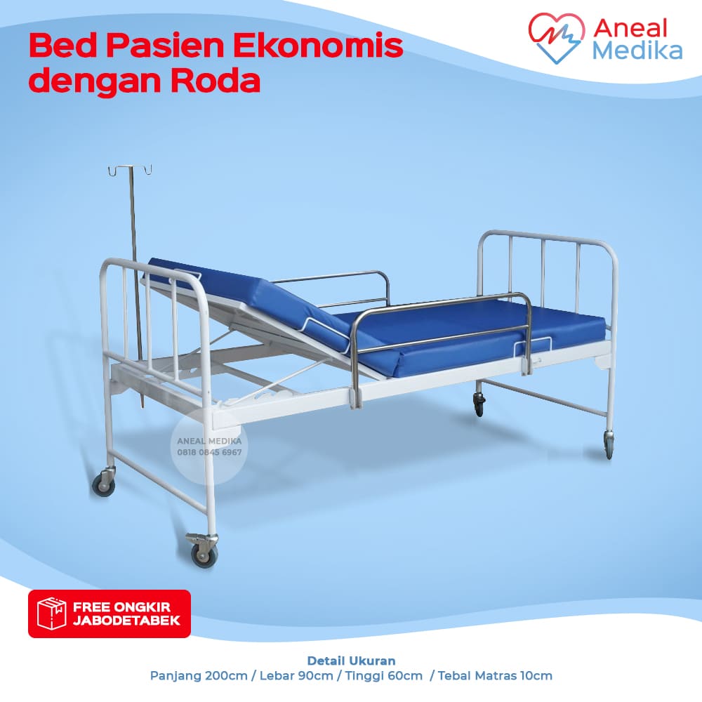 bed pasien ekonomis knock down