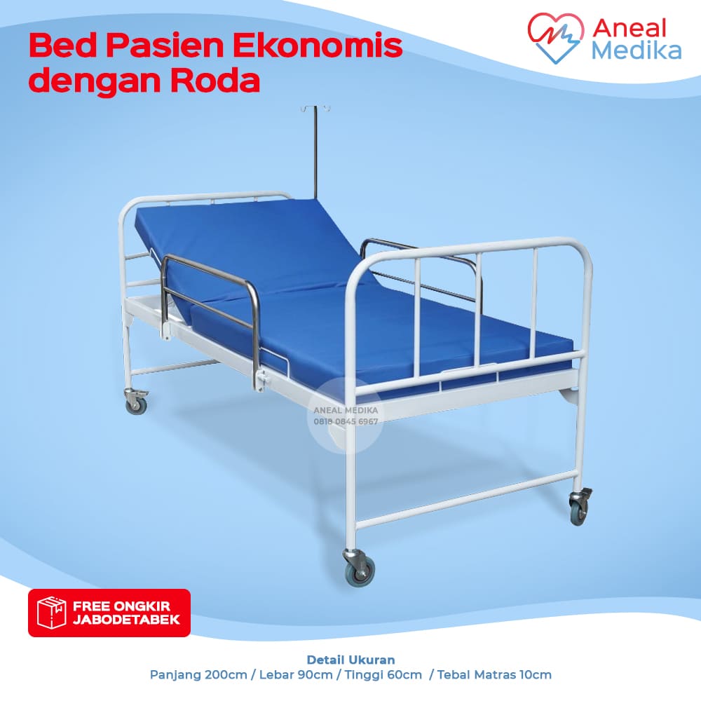 bed pasien ekonomis knockdown