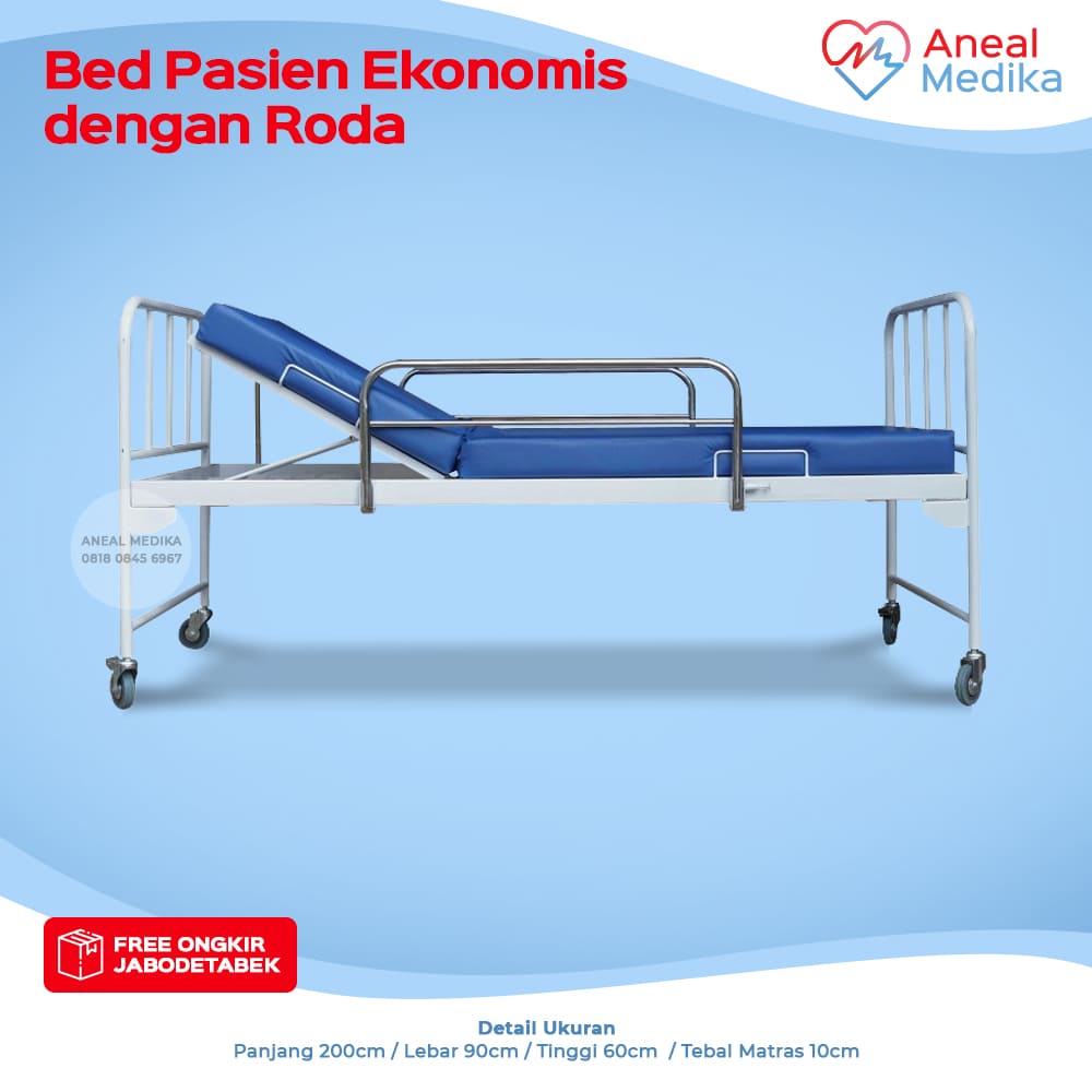 bed pasien ekonomis knockdown