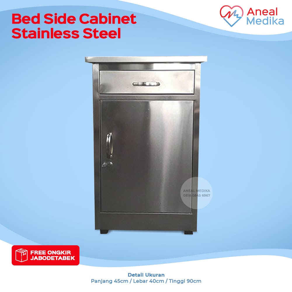 bed side cabinet stainless steel